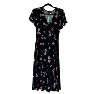 Fortune + Ivy Navy Floral Dress | NWT | XL
